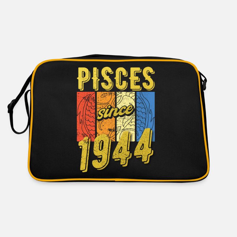 Pisces 1944 Birthday Zodiac Gift Retro Bag
