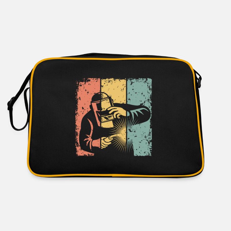 Schweißen retro Retro Tasche