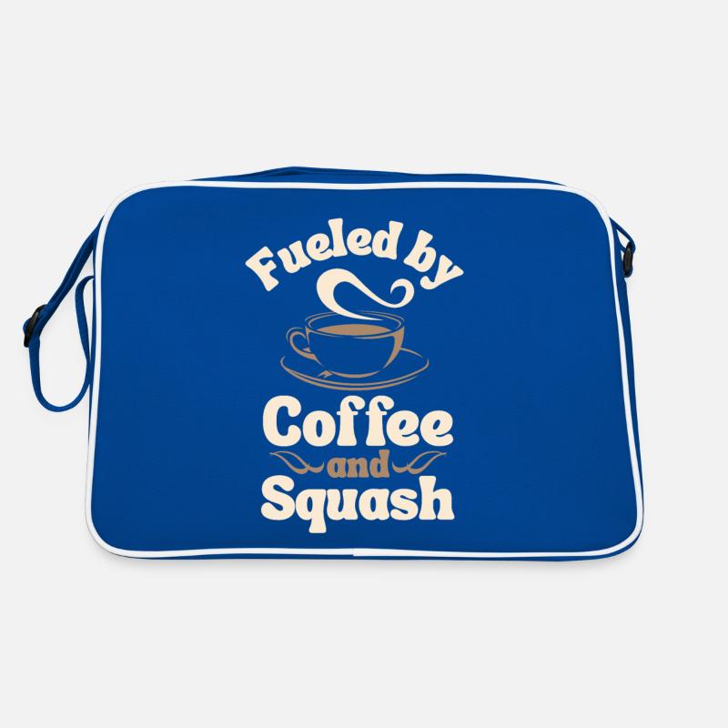 Squash Kafffee-Liebhaber Retro Tasche