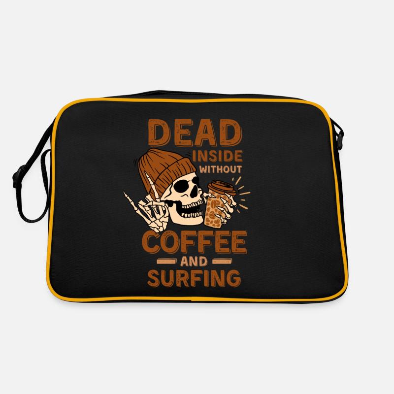 Café Surfing squelette Sac Retro