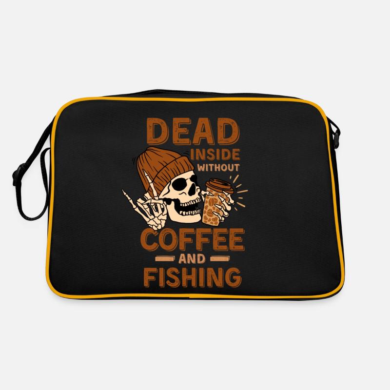 Café Pêche squelette Sac Retro