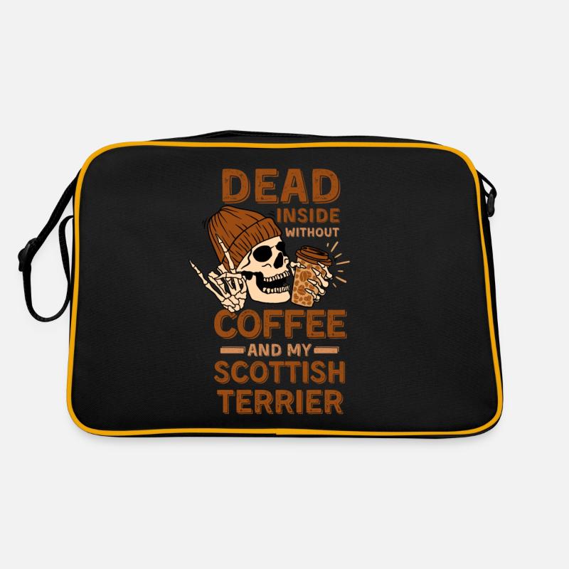 Amateur de café Scottish-terrier Sac Retro