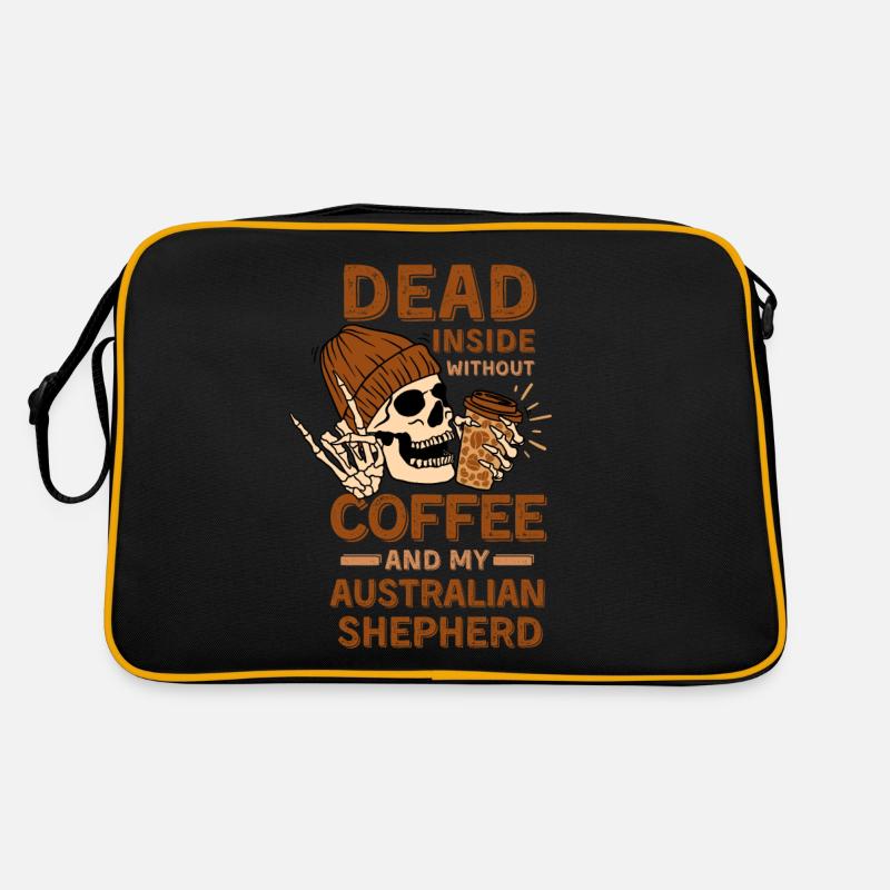 Coffee Australian-shepherd lover Retro Bag