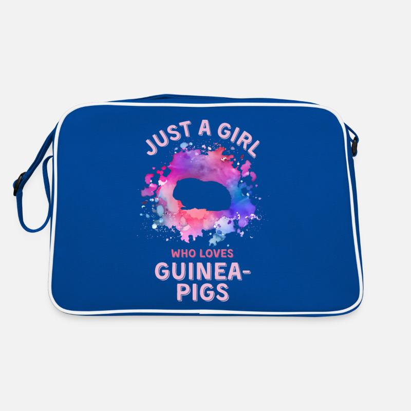 Juste une fille qui aime son cochon d’Inde Sac Retro