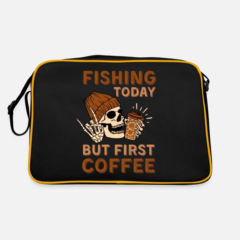 Café Pêche squelette Sac Retro