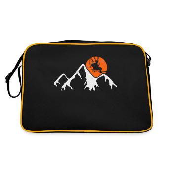 Paramoteur - Sac Retro - noir/or - Dos