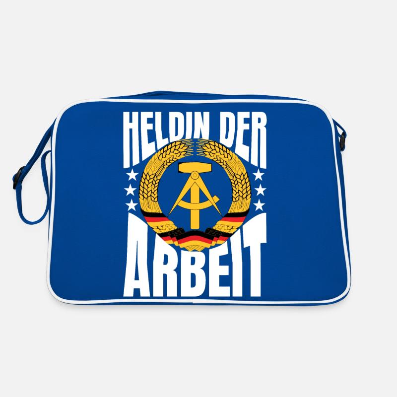 Heldin der Arbeit DDR Geschenk Retro Tasche