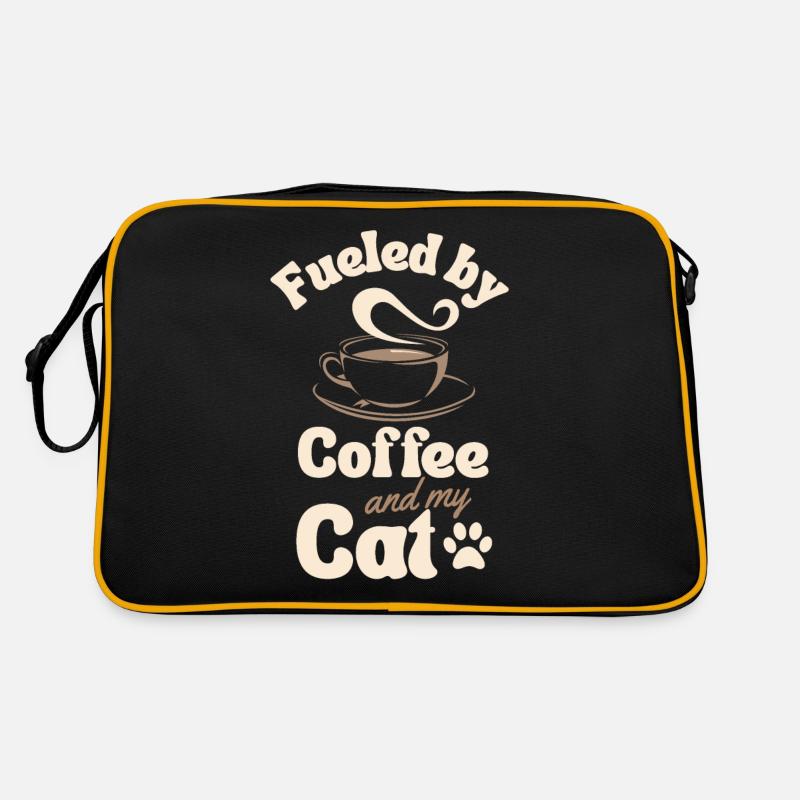 Amateur de chat de café Sac Retro