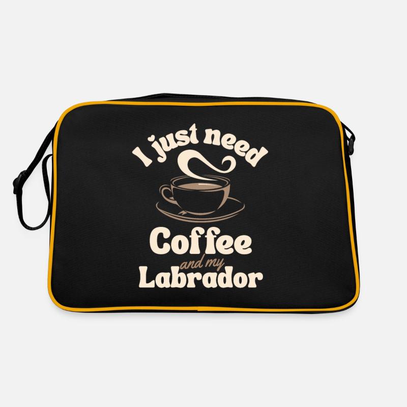 Amateur de café Labrador Sac Retro