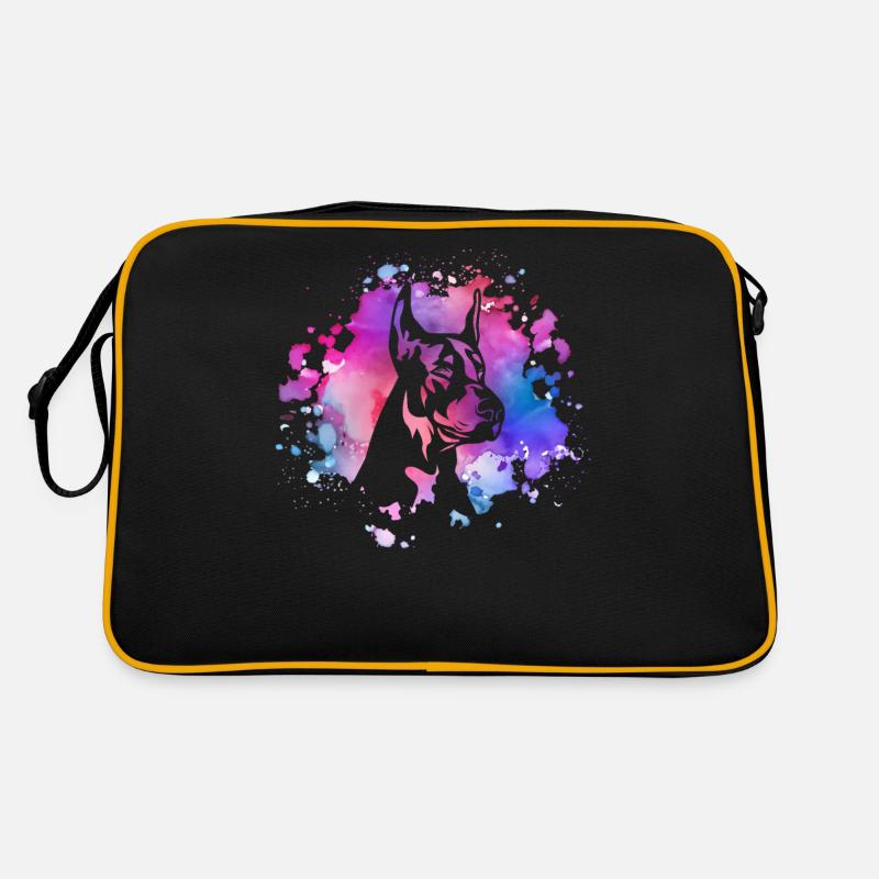 Doberman dog lover Retro Bag