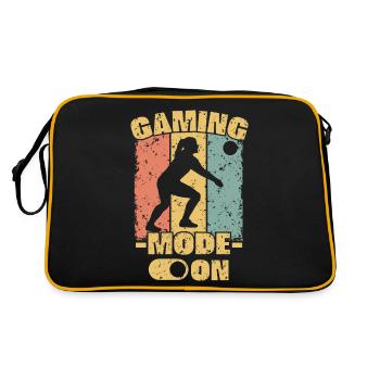 Volleyball féminin rétro - Sac Retro - noir/or - Dos
