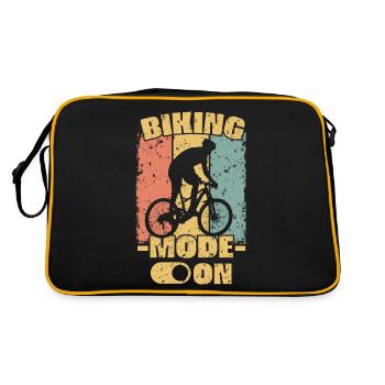 Vélo rétro - Sac Retro - noir/or - Dos