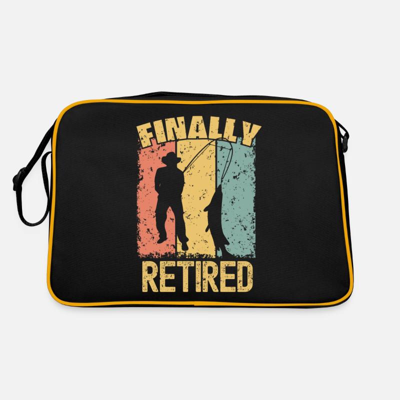 Retraite de la pêche rétro Sac Retro