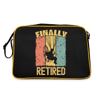 Paramotorisation retraite rétro - Sac Retro - noir/or - Dos