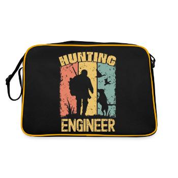 Ingénieur de chasse rétro - Sac Retro - noir/or - Dos
