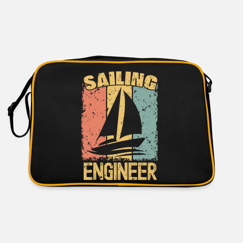 Segelingenieur retro Retro Tasche