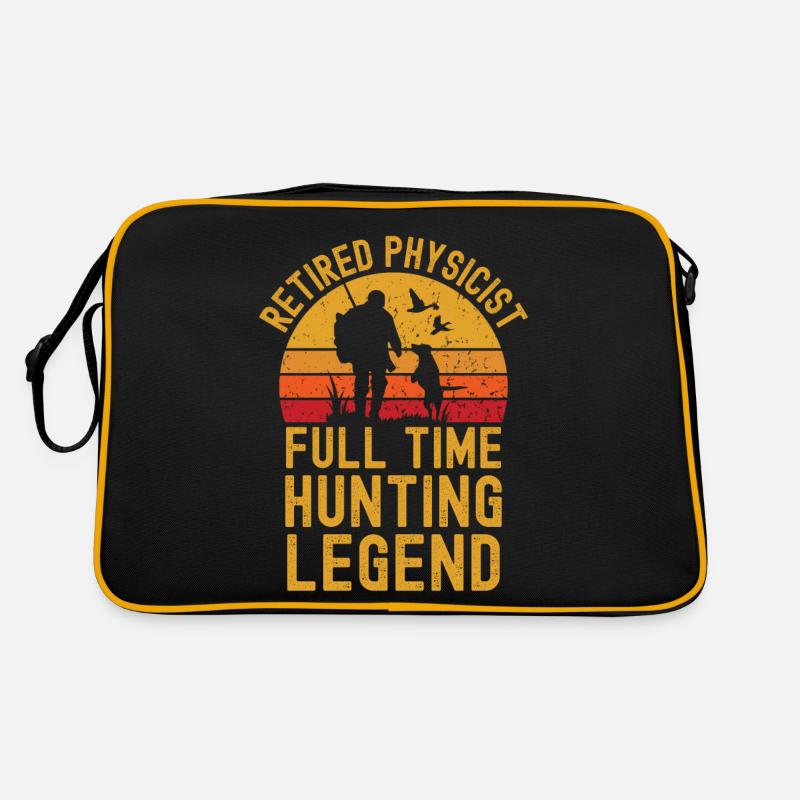 Retired physicist hunting legend Retro Bag