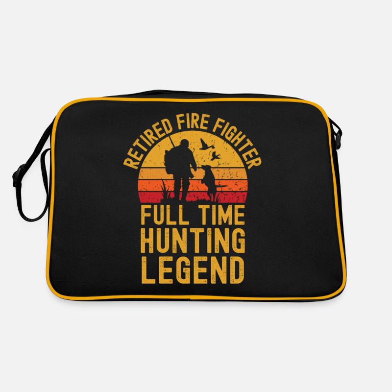 Retired fire fighter hunting legend Retro Bag