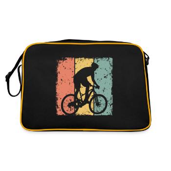 Vélo rétro - Sac Retro - noir/or - Dos