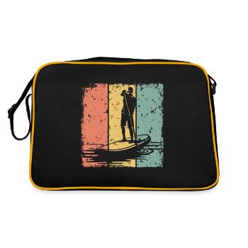 Paddleboard rétro - Sac Retro - noir/or - Dos