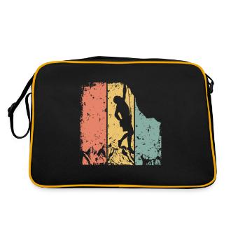 Escalade rétro - Sac Retro - noir/or - Dos
