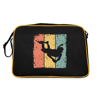 Snorkeling retro - Retro Bag - black/gold - Back