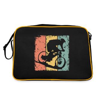 Vélo rétro - Sac Retro - noir/or - Dos
