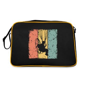 Paramoteur rétro - Sac Retro - noir/or - Dos