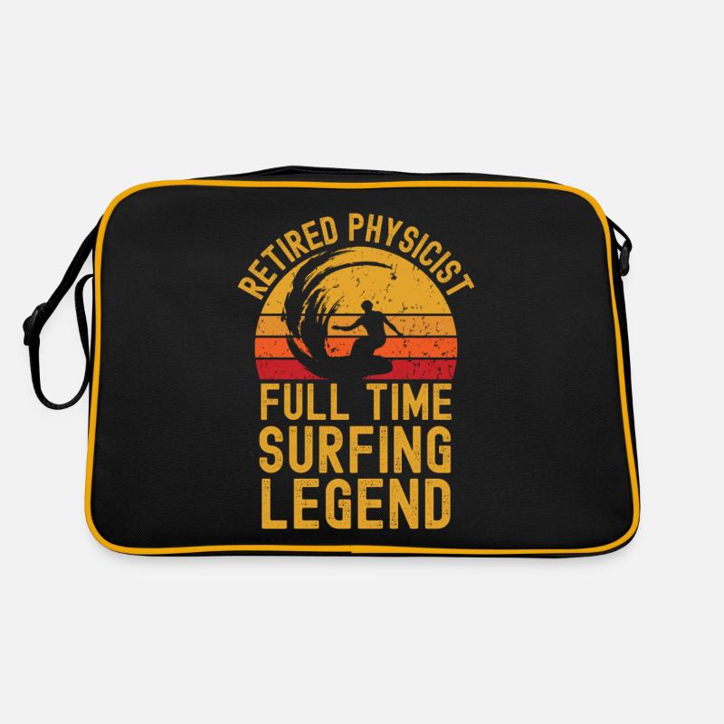 Retired physicist surfing legend Retro Bag