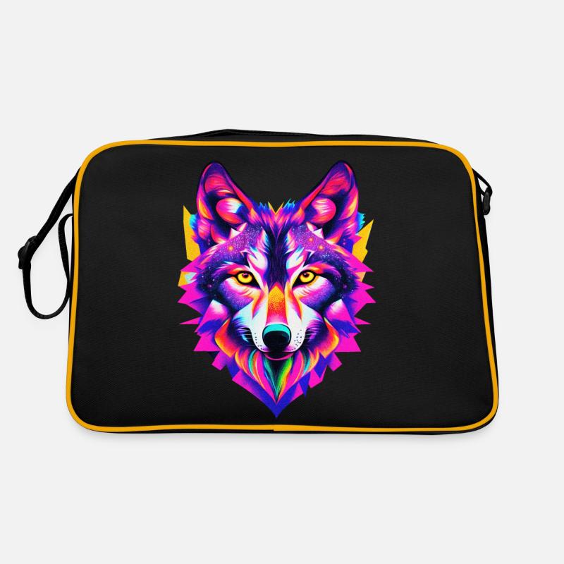 Wolf 03 Retro Tasche