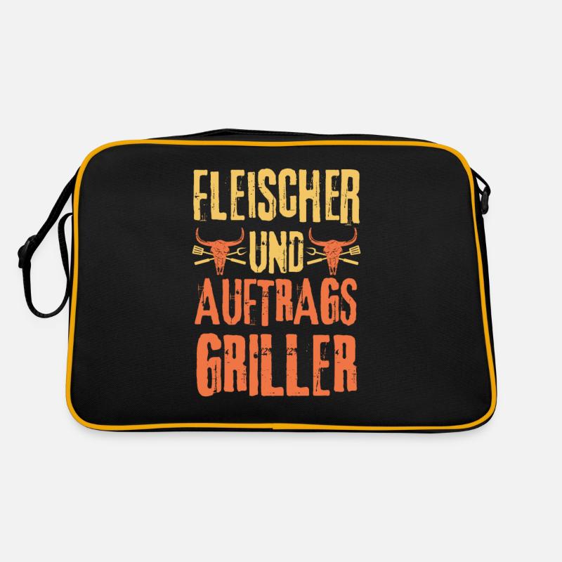 Fleischer und Grillen Retro Tasche