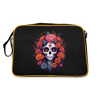 La Catrina 2 - Sac Retro - noir/or - Dos