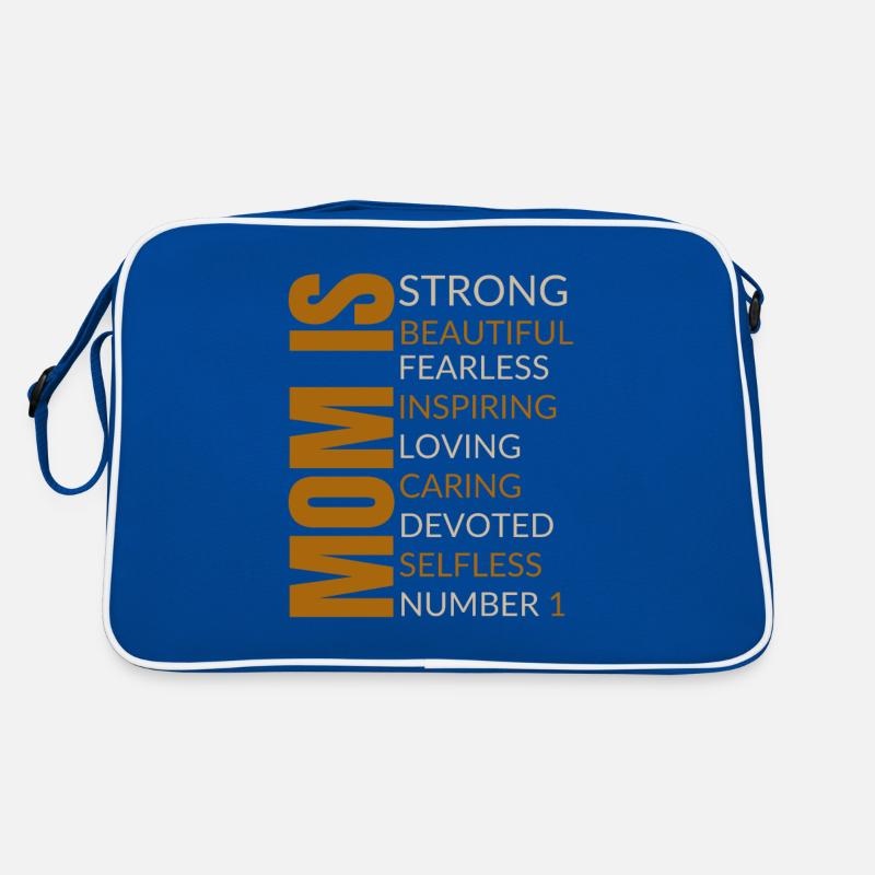 Mama ist Muttertag T-Shirt Geschenkidee Beste Mama Retro Tasche