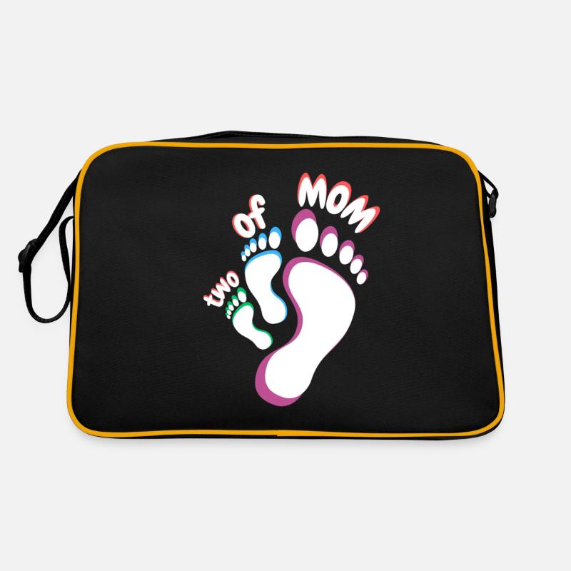 Liebevolles Mutter Kind Shirt Muttertag Geschenk Retro Tasche