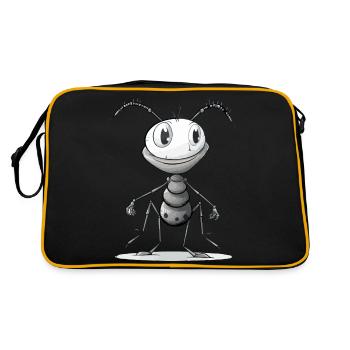 Iva the ant - Retro Bag - black/gold - Back