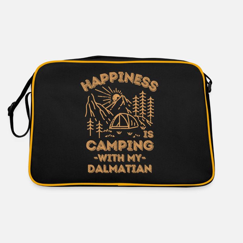 Camping avec un dalmatien Sac Retro