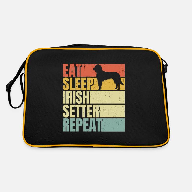 Manger dormir irlandais-setter répéter Sac Retro