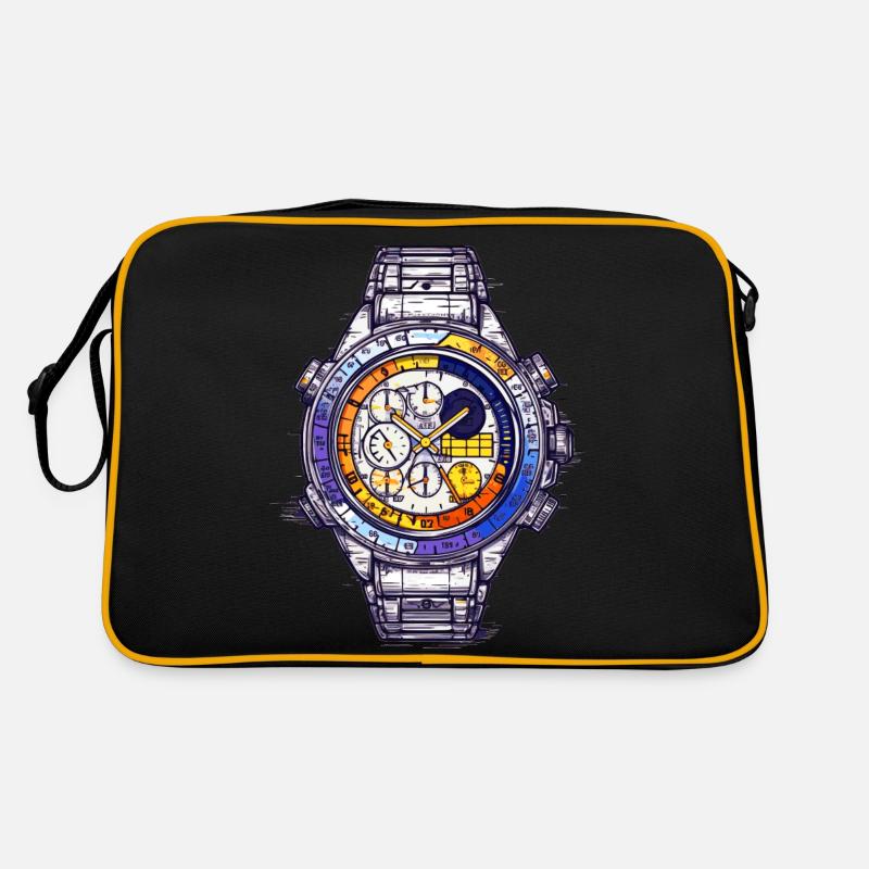 Un chronographe est une complication complexe Sac Retro