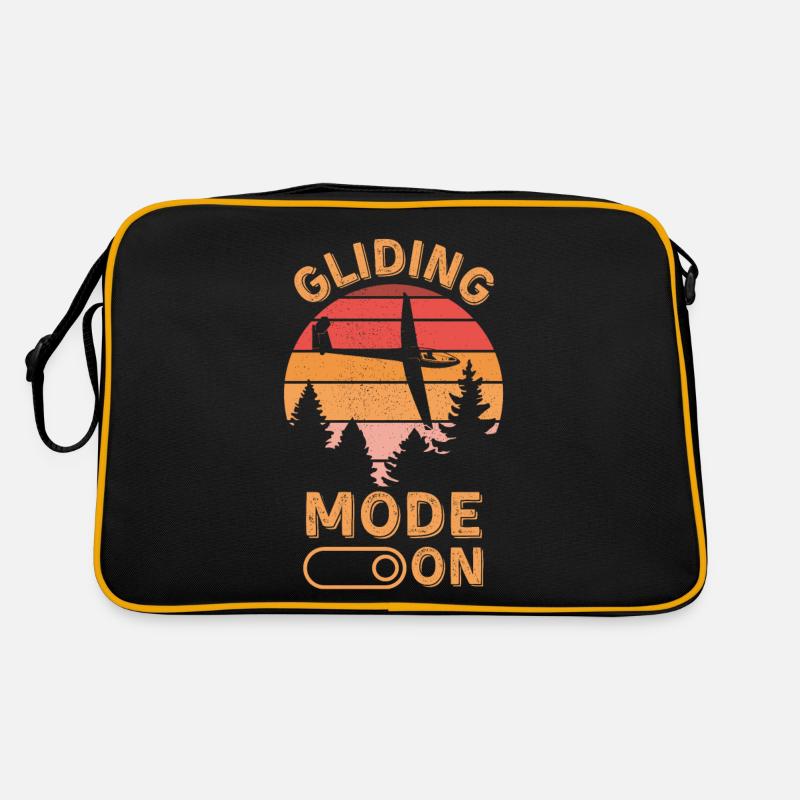 Gleitmodus ein Retro Tasche