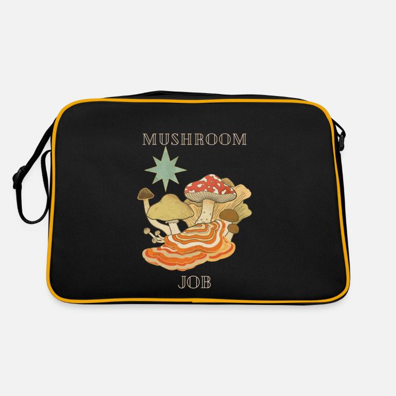 Travail de champignon Sac Retro