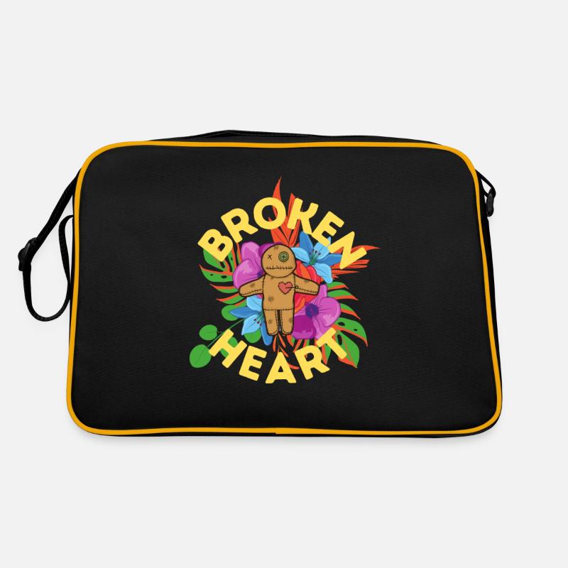 Broken Heart Retro Bag