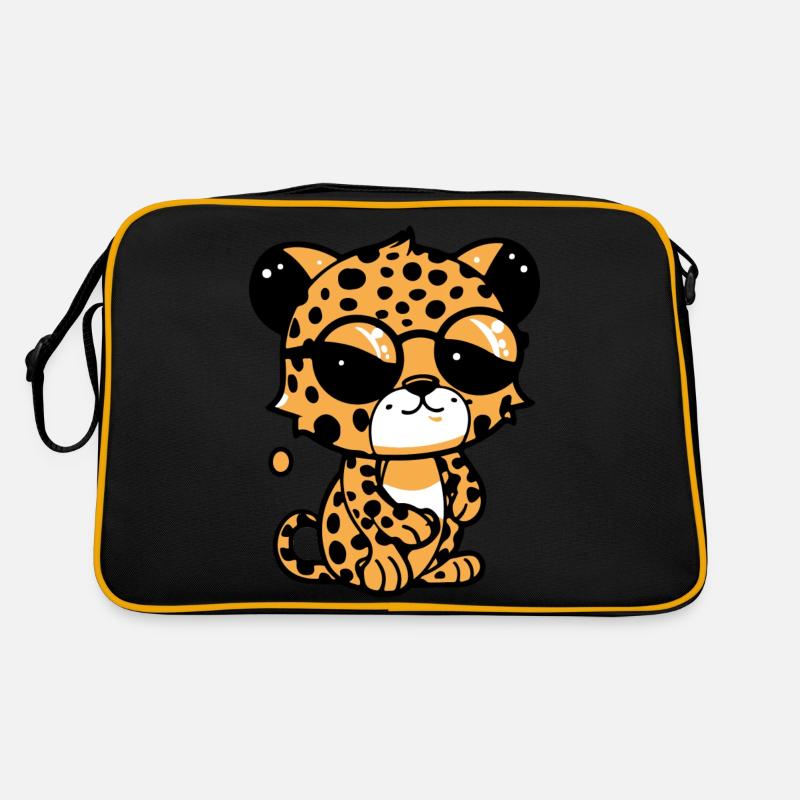 Zoolto der Leopard Retro Tasche