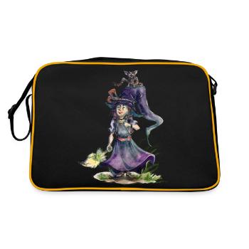 Little Witch - Sac Retro - noir/or - Dos