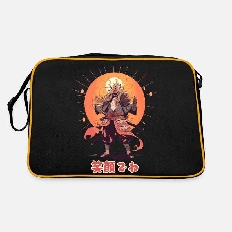 Happy Samurai 1 Retro Tasche