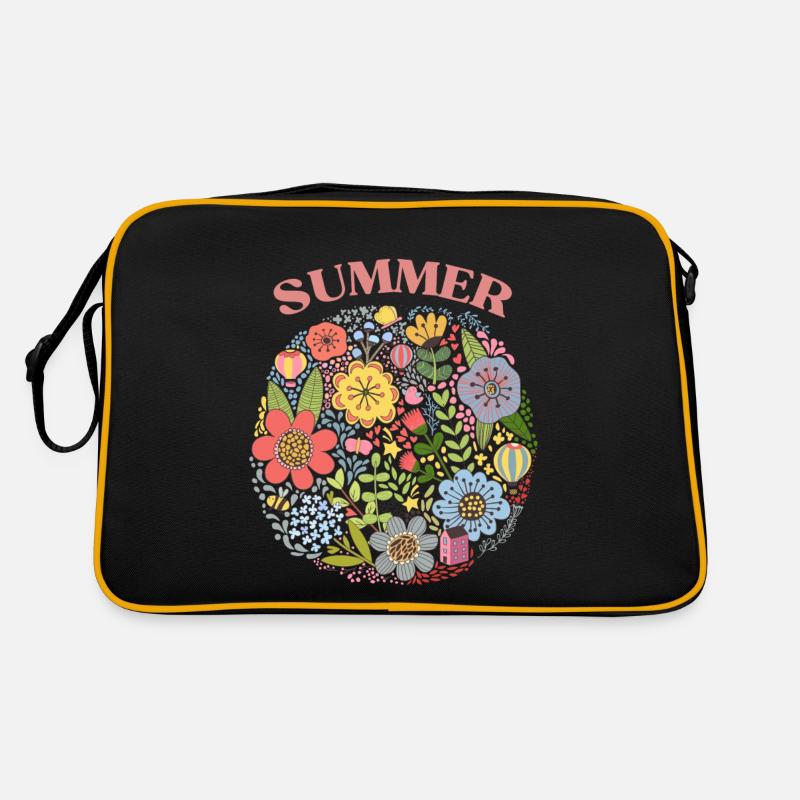 Flower Summer Retro Bag