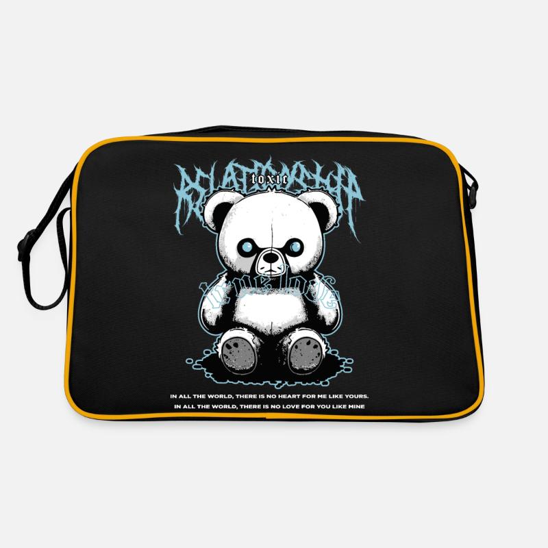 Toxic True Love a Retro Tasche