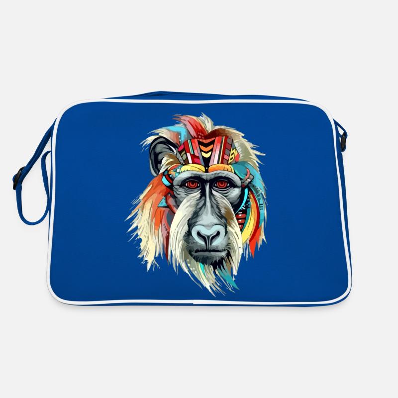 Folu der Mandrill Retro Tasche