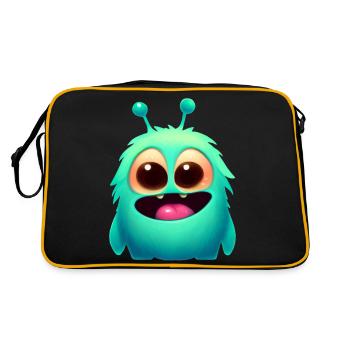 KiiddyTikki Foo - Retro Bag - black/gold - Back