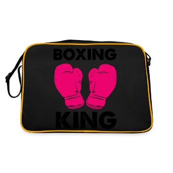 Roi de la boxe - Sac Retro - noir/or - Dos
