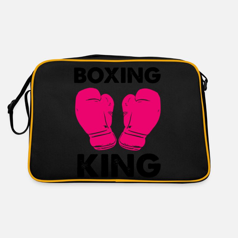 boxing king Retro Tasche